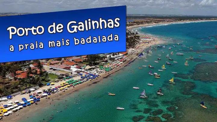 Maravilha De Porto Daire Pôrto das Galinhas Dış mekan fotoğraf